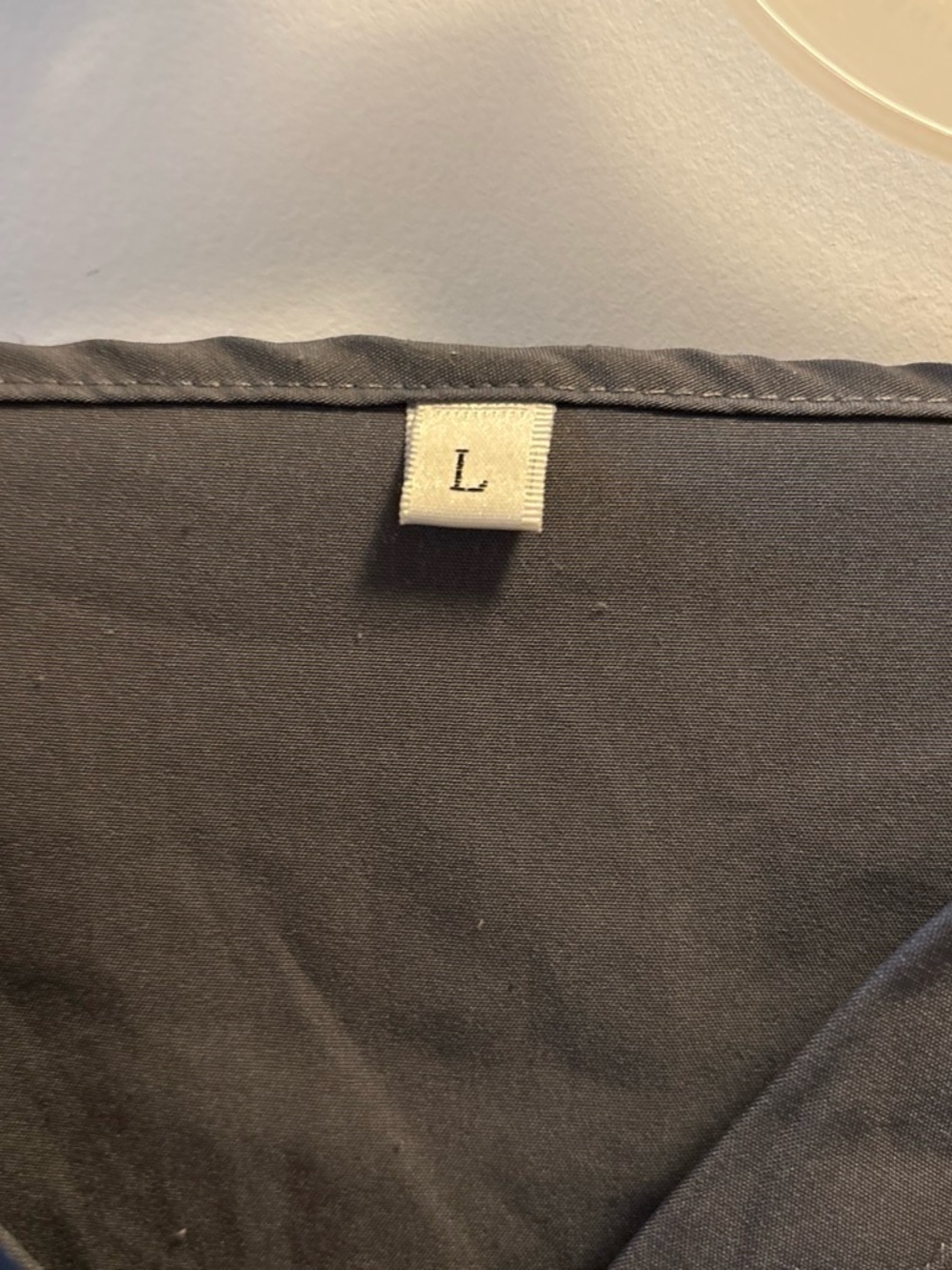 Classic Solid Black Top - Size L